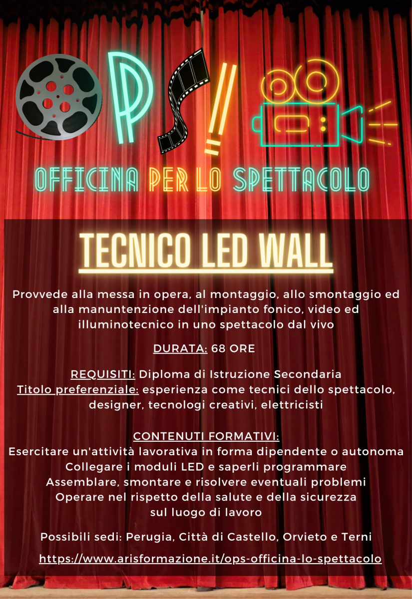 Tecnico Led Wall locandina