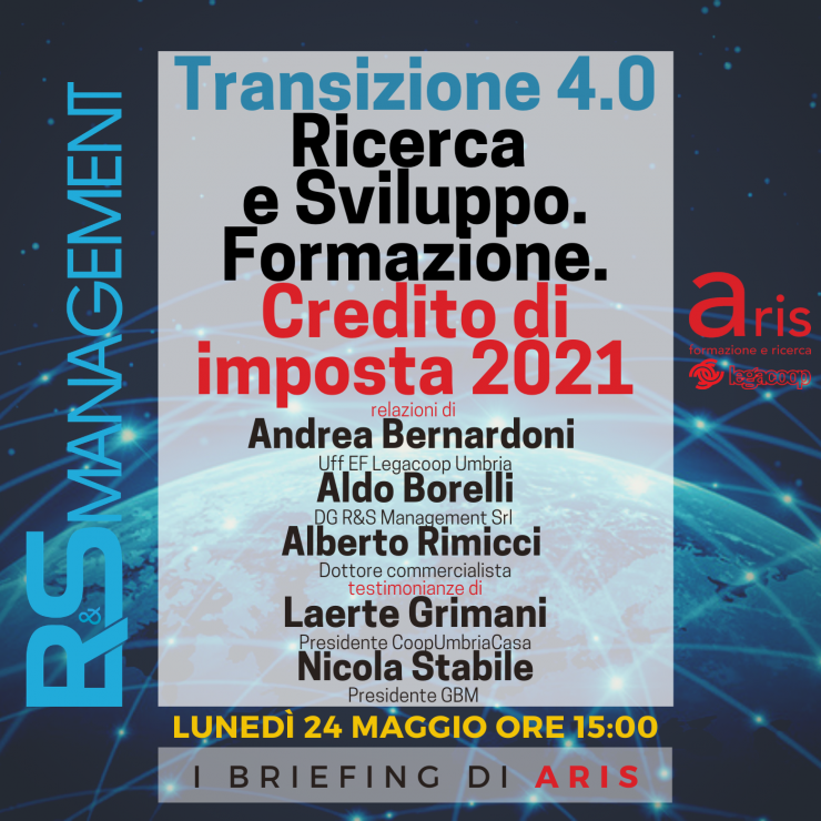 TRANSIZIONE 4.0 FORMAZIONE E RES