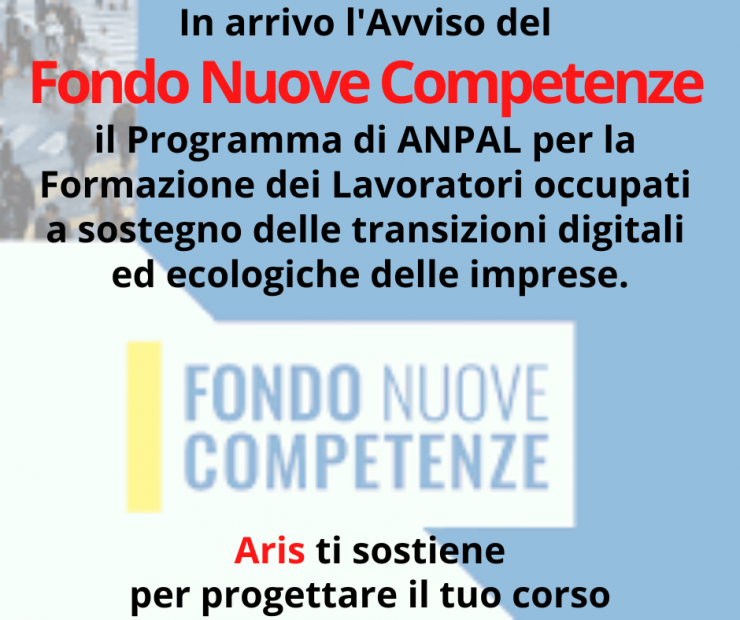 FONDO NUOVE COMPETENZE: IN ARRIVO NUOVO AVVISO