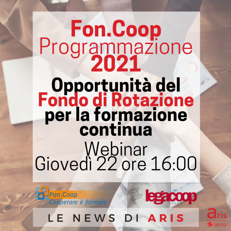 FON.COOP PROGRAMMAZIONE 2021