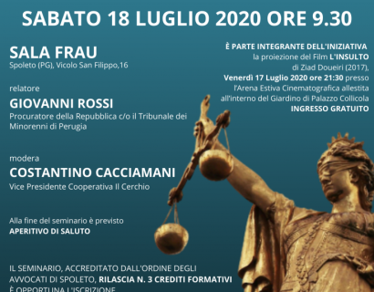 SEMINARIO GIUSTIZIA RIPARATIVA