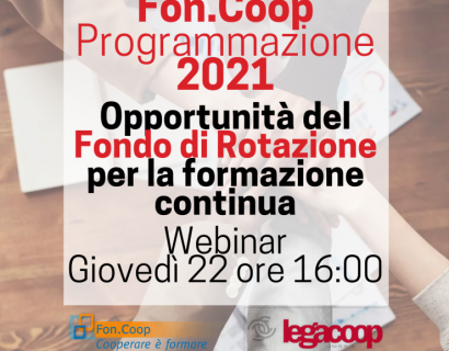 FON.COOP PROGRAMMAZIONE 2021