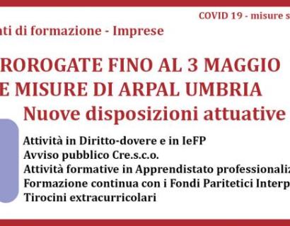 ARPAL UMBRIA - NEWS COVID-19