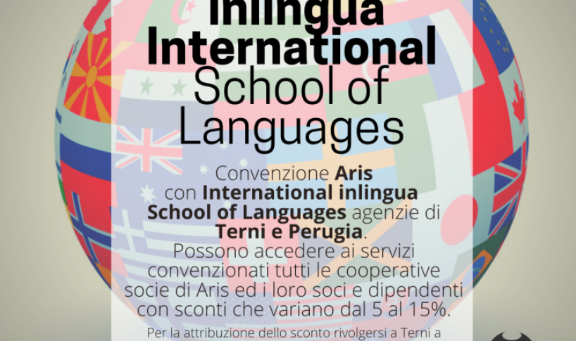 CONVENZIONE CON INLINGUA RISERVATA AI SOCI DI ARIS